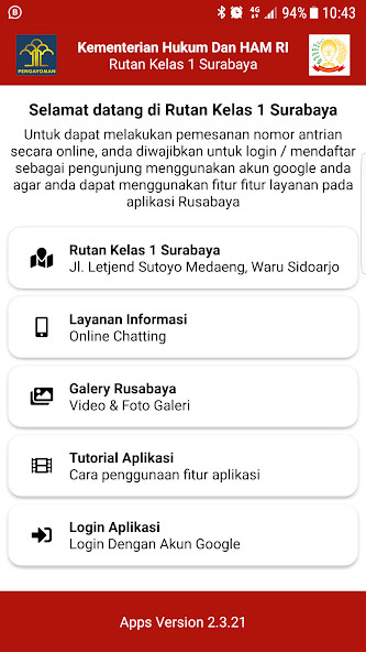 Run android online APK Rusabaya from MyAndroid or emulate Rusabaya using MyAndroid