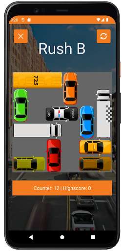 Emulate Android APK Rush B!