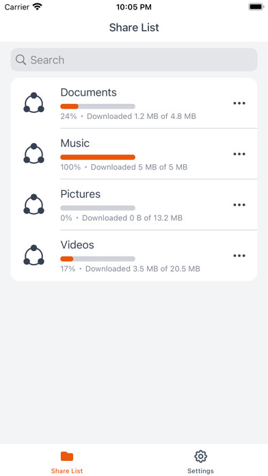 Emulate iPhone app RushFiles using MyAndroid Emulate iPhone app RushFiles using MyAndroid