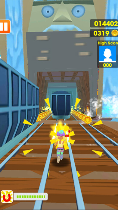 Emulate iPhone app Rush Runner Train Surf 3D using MyAndroid Emulate iPhone app Rush Runner Train Surf 3D using MyAndroid