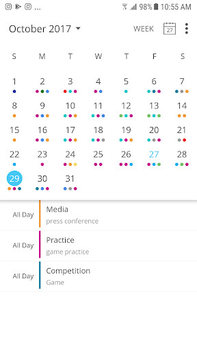 Run android online APK Rush - Team Calendar from MyAndroid or emulate Rush - Team Calendar using MyAndroid