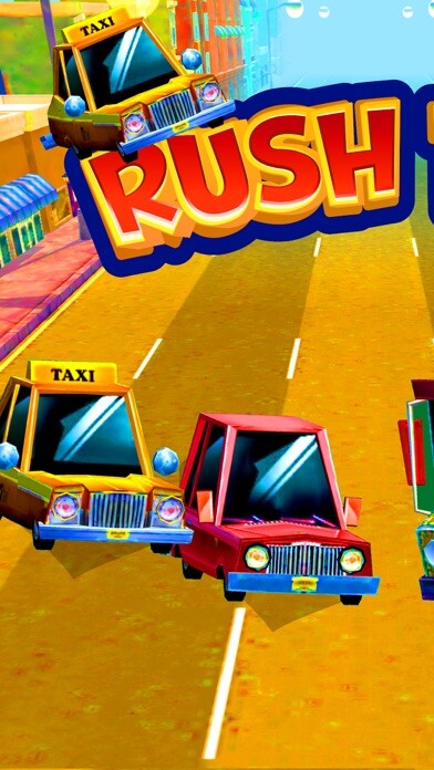 Emulate iPhone app Rush Town racing extreme using MyAndroid