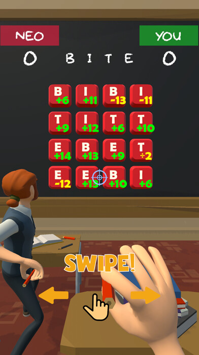 Emulate iPhone app Rush Word! using MyAndroid