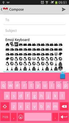 Emulate Android APK Russian Emoji Keyboard