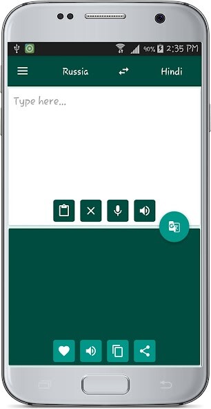 Run android online APK Russian Hindi Translate from MyAndroid or emulate Russian Hindi Translate using MyAndroid