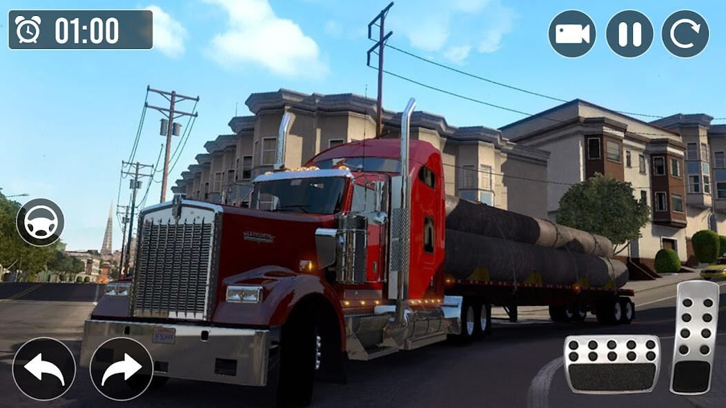 Run android online APK Russian Long Truck Driver 3D from MyAndroid or emulate Russian Long Truck Driver 3D using MyAndroid