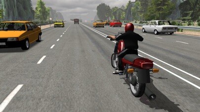 Emulate iPhone app Russian Moto Traffic Rider 3D using MyAndroid