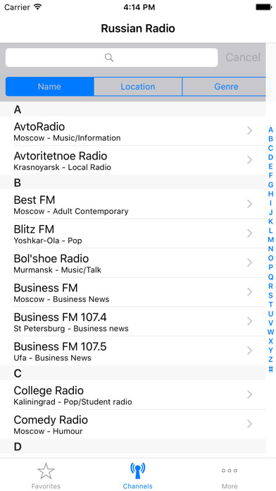Emulate iPhone app Russian Radio Stations using MyAndroid Emulate iPhone app Russian Radio Stations using MyAndroid