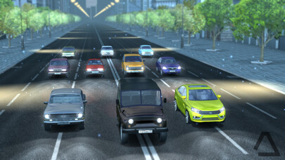 Run android online APK Russian Road Racer from MyAndroid or emulate Russian Road Racer using MyAndroid