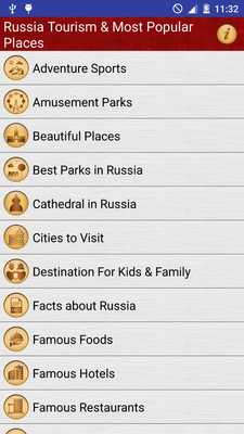 Emulate Android APK Russia Popular Tourist Places Emulate Android APK Russia Popular Tourist Places
