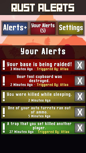 Run android online APK Rust Alerts from MyAndroid or emulate Rust Alerts using MyAndroid