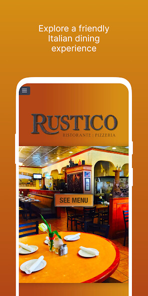Emulate iPhone app Rustico Ristorante & Pizzeria using MyAndroid Emulate iPhone app Rustico Ristorante & Pizzeria using MyAndroid