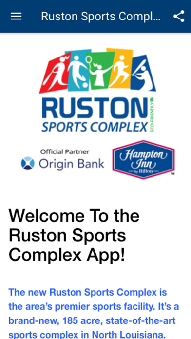Emulate iPhone app Ruston Sports Complex App using MyAndroid Emulate iPhone app Ruston Sports Complex App using MyAndroid