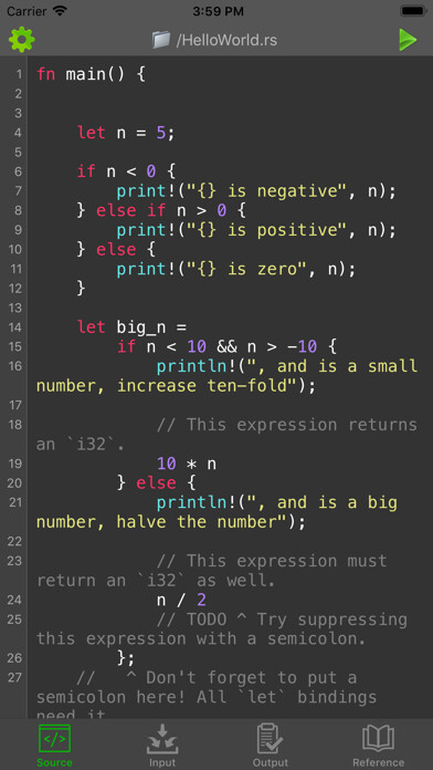 Emulate iPhone app Rust Programming Compiler using MyAndroid Emulate iPhone app Rust Programming Compiler using MyAndroid
