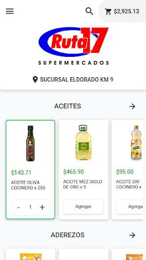 Run android online APK Ruta 17 Supermercados from MyAndroid or emulate Ruta 17 Supermercados using MyAndroid