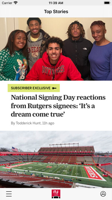 Emulate iPhone app Rutgers Football News using MyAndroid Emulate iPhone app Rutgers Football News using MyAndroid