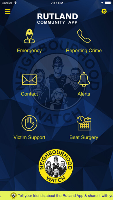 Emulate iPhone app Rutland Neighbourhood Watch using MyAndroid Emulate iPhone app Rutland Neighbourhood Watch using MyAndroid