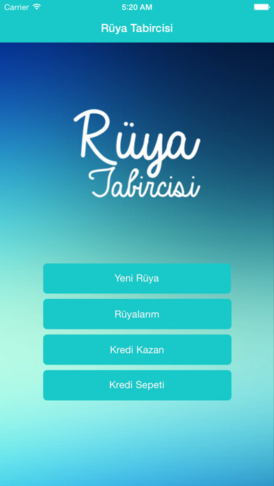 Emulate iPhone app Ruya Tabircisi using MyAndroid Emulate iPhone app Ruya Tabircisi using MyAndroid