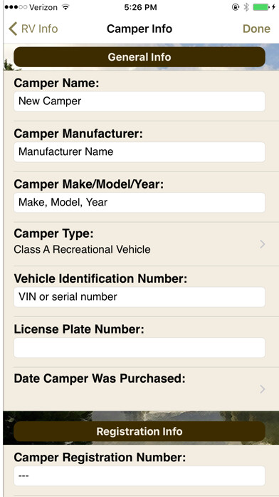 Emulate iPhone app RV Companion using MyAndroid