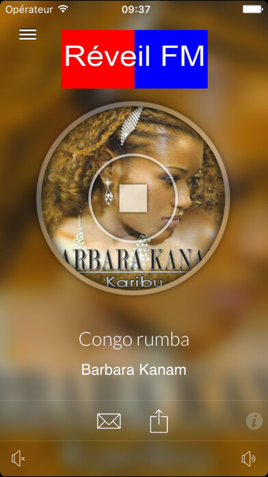 Emulate iPhone app Réveil FM International using MyAndroid Emulate iPhone app Réveil FM International using MyAndroid