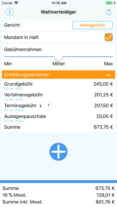 Emulate iPhone app RVG STRAFVERTEIDIGER BEX using MyAndroid