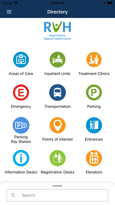 Emulate iPhone app RVH Maps using MyAndroid