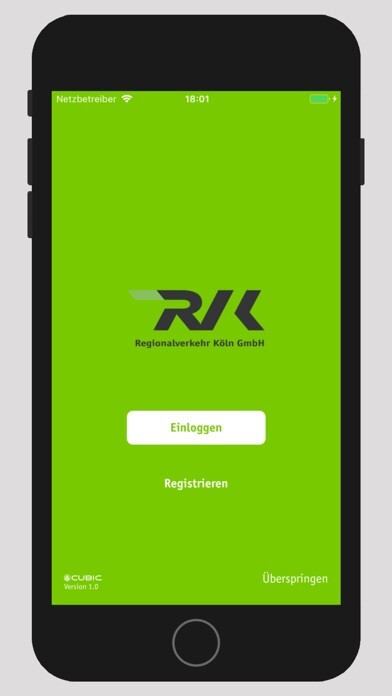 Emulate iPhone app RVK-App using MyAndroid