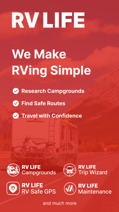 Emulate iPhone app RV LIFE - RV GPS & Campgrounds using MyAndroid