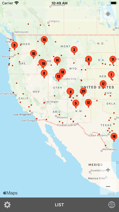 Emulate iPhone app RV Parks & Campgrounds using MyAndroid Emulate iPhone app RV Parks & Campgrounds using MyAndroid