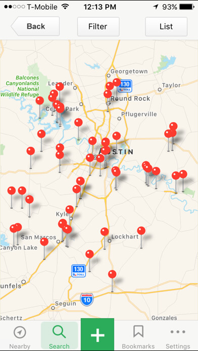 Emulate iPhone app RV Parks using MyAndroid Emulate iPhone app RV Parks using MyAndroid
