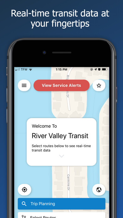 Emulate iPhone app RVTA myRide Mobile using MyAndroid