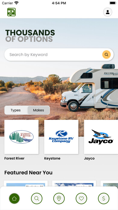Emulate iPhone app RV Trader: Shop RVs using MyAndroid