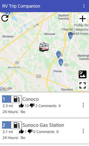 Run android online APK RV Trip Companion from MyAndroid or emulate RV Trip Companion using MyAndroid