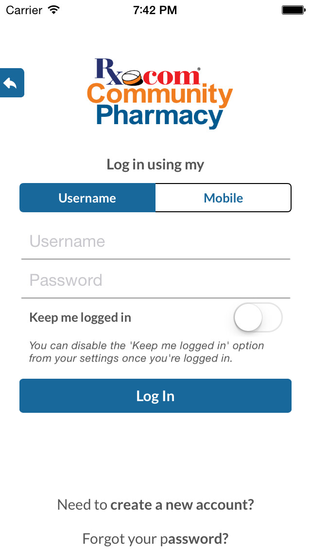 Emulate iPhone app Rx.com using MyAndroid