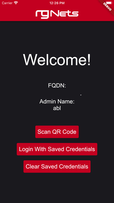 Emulate iPhone app rXg Shared Credentials Manager using MyAndroid Emulate iPhone app rXg Shared Credentials Manager using MyAndroid