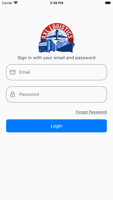 Emulate iPhone app RXL Logistics using MyAndroid Emulate iPhone app RXL Logistics using MyAndroid