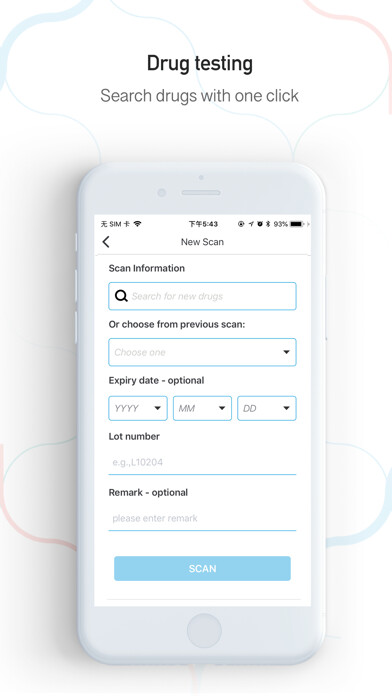 Emulate iPhone app RxScanner using MyAndroid
