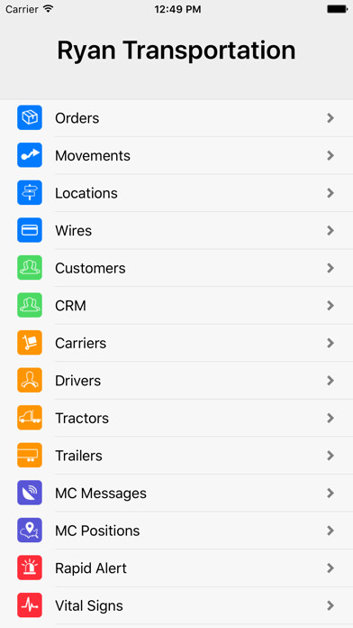 Emulate iPhone app Ryan Transportation using MyAndroid Emulate iPhone app Ryan Transportation using MyAndroid
