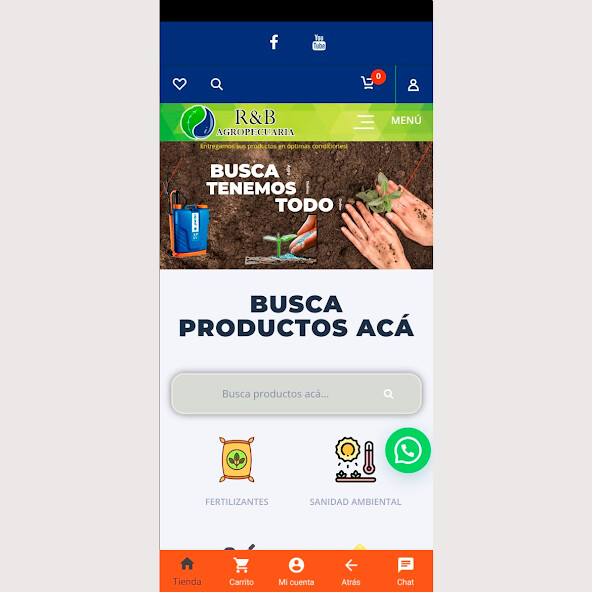 Run android online APK RYB Agropecuaria from MyAndroid or emulate RYB Agropecuaria using MyAndroid