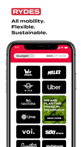 Run android online APK RYDES from MyAndroid or emulate RYDES using MyAndroid