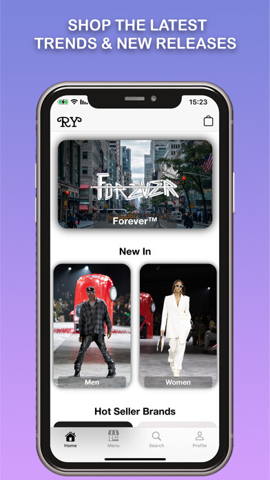 Emulate iPhone app RY - Personal Shopper using MyAndroid