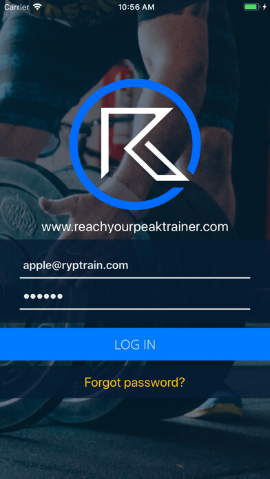 Emulate iPhone app RYPT using MyAndroid