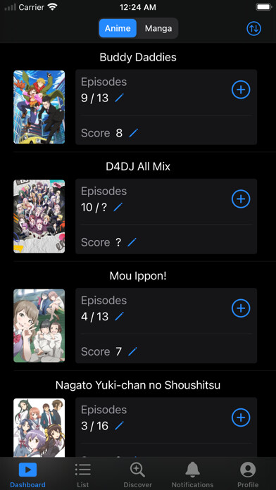 Emulate iPhone app Ryuusei for AniList using MyAndroid Emulate iPhone app Ryuusei for AniList using MyAndroid