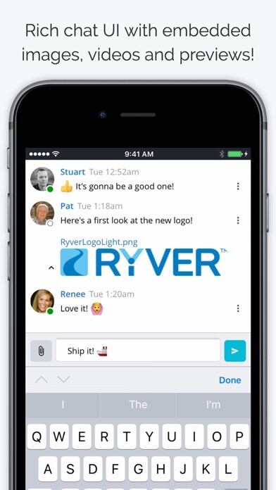 Emulate iPhone app Ryver using MyAndroid Emulate iPhone app Ryver using MyAndroid