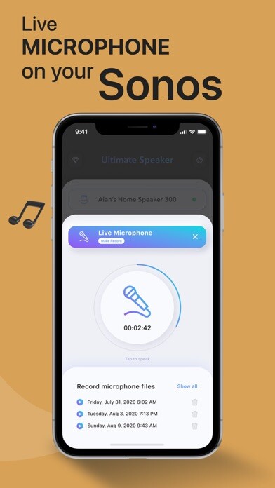 Emulate iPhone app S1 & S2 Speaker Controller using MyAndroid Emulate iPhone app S1 & S2 Speaker Controller using MyAndroid