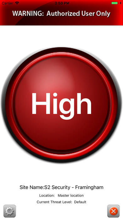 Emulate iPhone app S2 Threat Level Escalator using MyAndroid Emulate iPhone app S2 Threat Level Escalator using MyAndroid