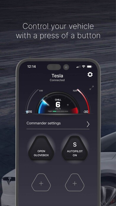 Emulate iPhone app S3XY Buttons - Tesla Shortcuts using MyAndroid