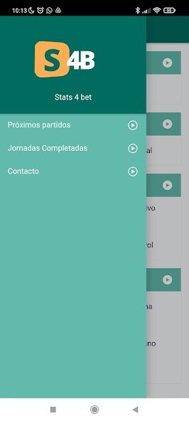 Run android online APK S4B - Football Statistics from MyAndroid or emulate S4B - Football Statistics using MyAndroid Run android online APK S4B - Football Statistics from MyAndroid or emulate S4B - Football Statistics using MyAndroid