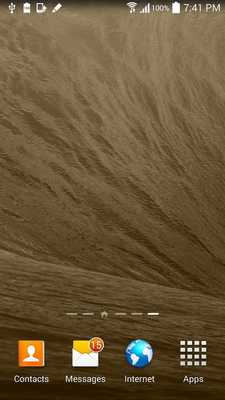 Emulate Android APK S6 Edge Live Wallpaper