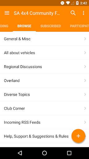 Run android online APK SA 4x4 Community Forum from MyAndroid or emulate SA 4x4 Community Forum using MyAndroid